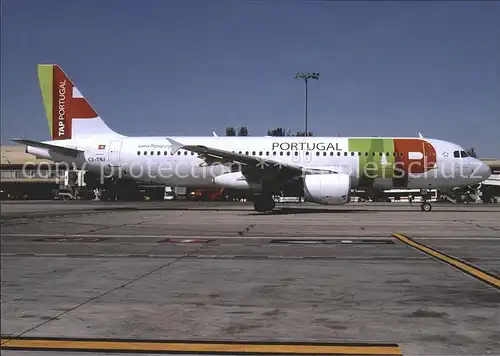 Flugzeuge Zivil Tap Air Portugal A320 CS TNJ  Kat. Flug