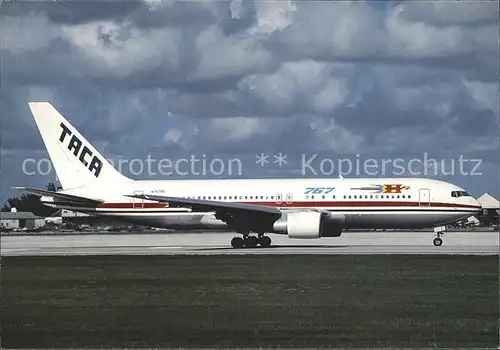 Flugzeuge Zivil Taca Boeing 767 200 N767BE  Kat. Flug