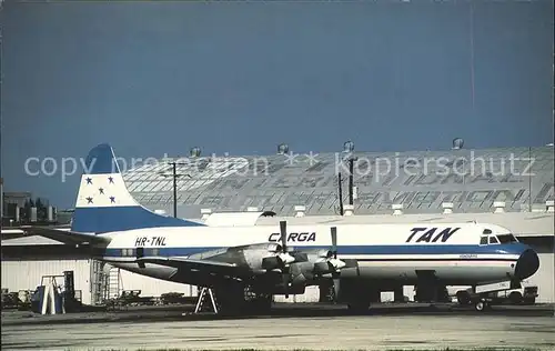 Flugzeuge Zivil Tan Honduras Carga Lockheed 188 Electra HR TNL Kat. Flug