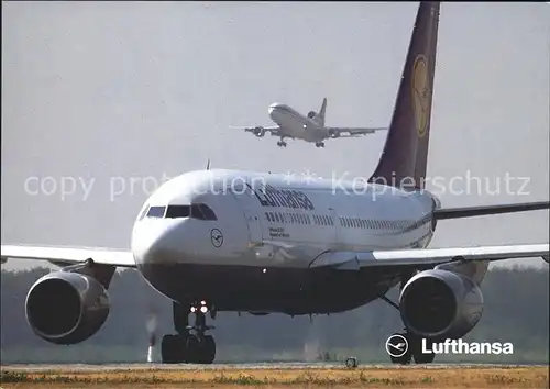 Lufthansa Airbus A310 200  Kat. Flug