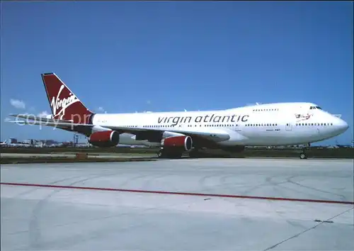 Flugzeuge Zivil Virgin Atlantic B747 200 TF ATN  Kat. Flug