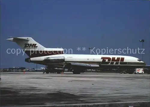 Flugzeuge Zivil DHL B727 30C N701 DH Kat. Flug