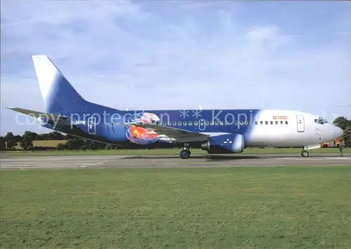 Flugzeuge Zivil Titan Airways Cunard Boeing B737 300 G ZAPM Kat. Flug