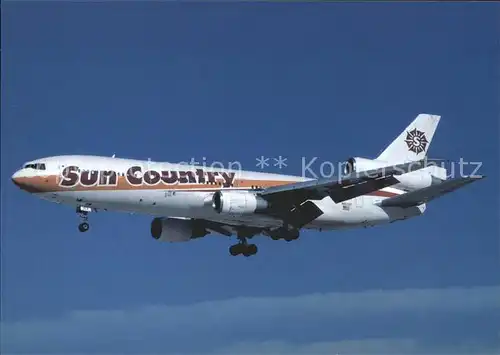 Flugzeuge Zivil Sun Country DC 10 15 N153SY  Kat. Flug