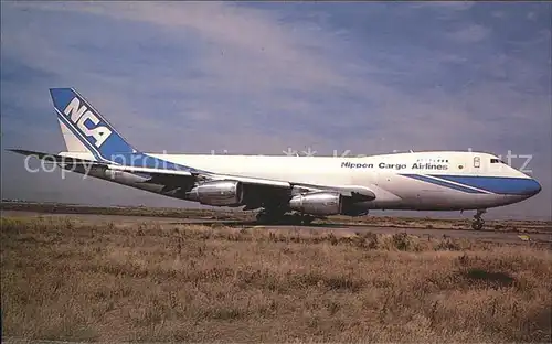 Flugzeuge Zivil Boeing B.747 281F JA8168 c n 23139 Nippon Cargo Airlines Kat. Flug