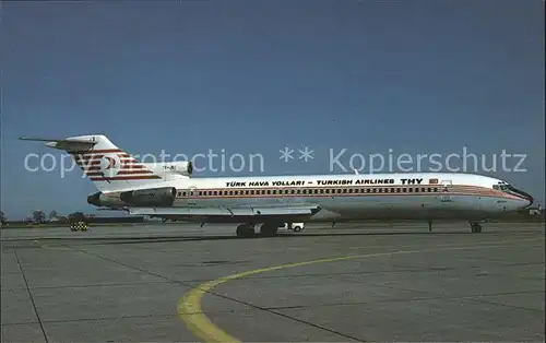 Flugzeuge Zivil Turkish Airlines Boeing 727 200 Kat. Flug