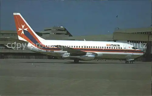 Flugzeuge Zivil Air Malta Boeing 737 200 Kat. Flug