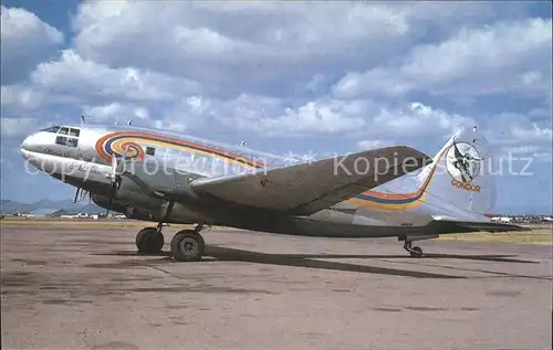 Flugzeuge Zivil Curtiss C 46F N800FA c n 22595 Atorie Air Cargo Condor  Kat. Flug