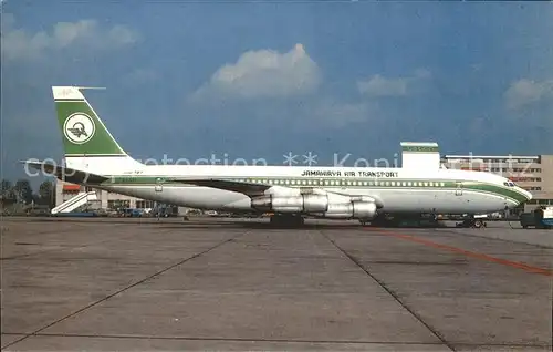 Flugzeuge Zivil Boeing B.707 348C 5A DIY c n 19001 Jamahirya Air Transport Kat. Flug