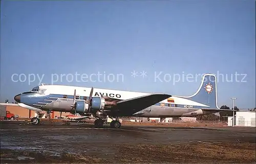 Flugzeuge Zivil McDouglas DC 6 HC APF c n 42882 Avico Ecuador Kat. Flug