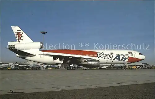 Flugzeuge Zivil McD Douglas DC 10 10 G BJZD c n 46970 Cal Air  Kat. Flug