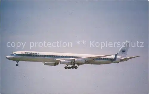 Flugzeuge Zivil Worldways Canada McDonnell Douglas DC 8 63 C FCPS Kat. Flug