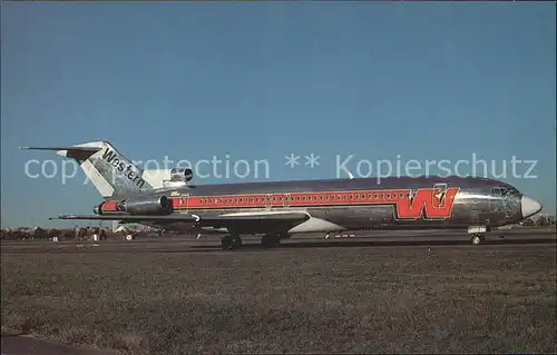 Flugzeuge Zivil Western Boeing 727 247 Advanced N2823W Kat. Flug