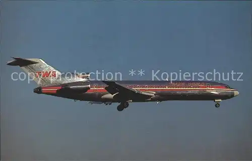 Flugzeuge Zivil Trans Worls TWA Boeing 727 231 Advanced N64339  Kat. Flug