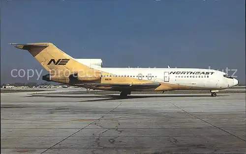 Flugzeuge Zivil Northeast Boeing 727 95 N1638 Kat. Flug