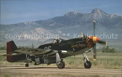 Flugzeuge Zivil North American P 51 D Fighter Stump Jumper  Kat. Flug