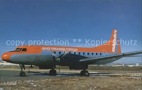 Flugzeuge Zivil Aspen Airways Convair CV 440 Go Orange Crush  Kat. Flug