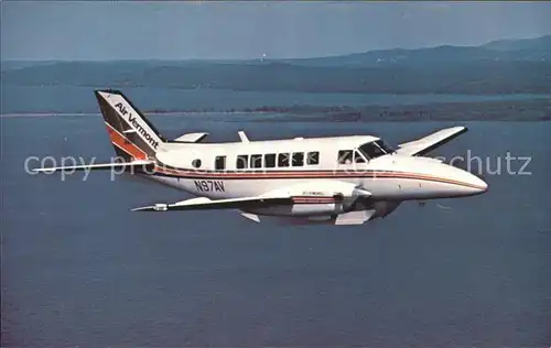 Flugzeuge Zivil Air Vermont Beech C 99 Kat. Flug
