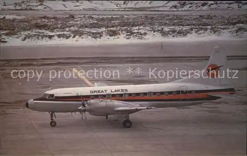 Flugzeuge Zivil Great Lakes Airlines Ltd Convair CV 580 Kat. Flug