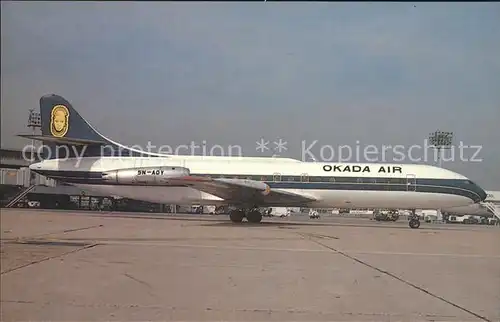 Flugzeuge Zivil Aerospatiale Caravelle 6N 5N AOY c n 180 Okada Air Nigeria Kat. Flug