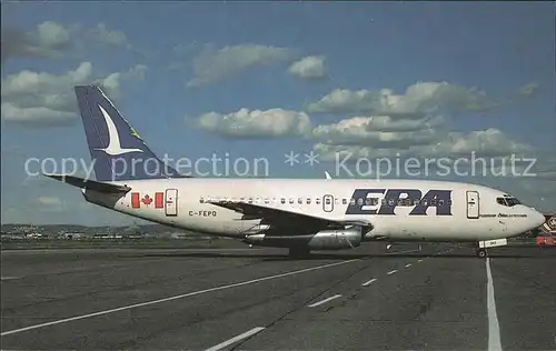 Flugzeuge Zivil EPA Boeing 737 2E1 0409 C FEPO s n 20300 Kat. Flug