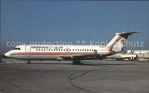 Flugzeuge Zivil Atlantic Gulf BAC 1 11 203 AE N1542 Kat. Flug