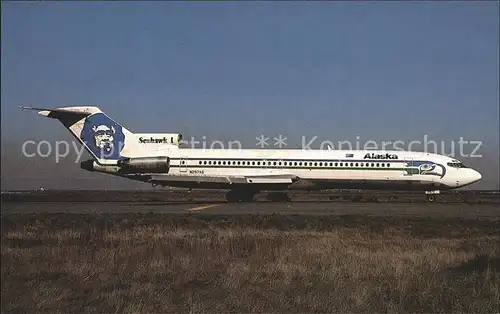 Flugzeuge Zivil Alaska Seahawk 1 Boeing 727 2Q8 Advanced N297AS Kat. Flug