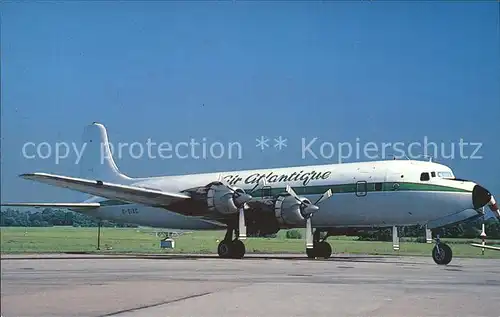 Flugzeuge Zivil Air Atlantique Douglas DC 6 G SIXC Kat. Flug