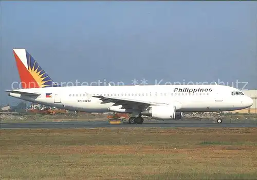 Flugzeuge Zivil Philippines Airbus A320 214 RP C3222 c n 708  Kat. Flug