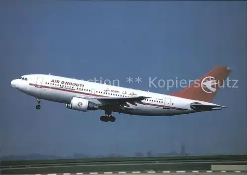 Flugzeuge Zivil Air Djibouti Red Sea Airlines A310 222 F OHPQ c n 318 Kat. Flug