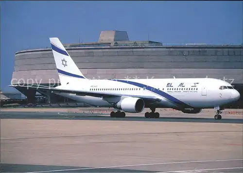 Flugzeuge Zivil EL AL B767 27E ER 4X EAF c n 24854 326 Kat. Flug