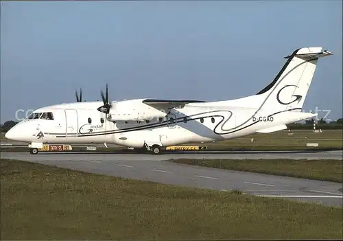 Flugzeuge Zivil Gandalf Airlines Dornier 328 110 D GCAO c n 3113  Kat. Flug