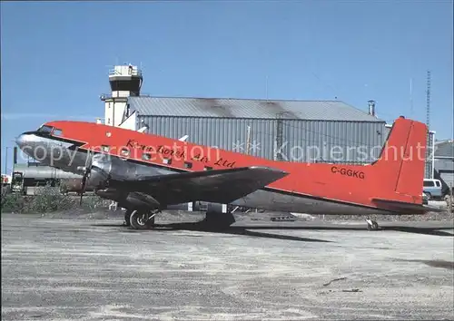 Flugzeuge Zivil Kenn Borck Air Ltd. Douglas Super DC 3S C 117D C GGKG cn 43354 Kat. Flug