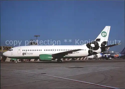 Flugzeuge Zivil GO Go Now Boeing B 737 300 G IGOF  Kat. Flug