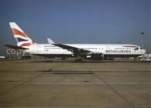 Flugzeuge Zivil British Airways Boeing B 767 300 G BNWR Kat. Flug