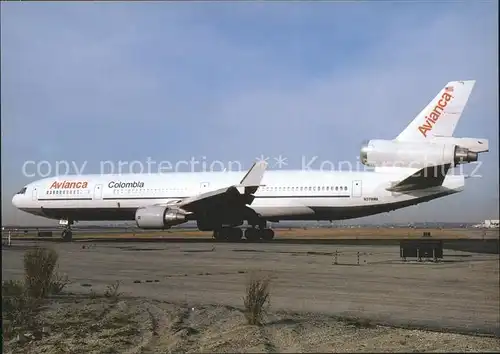 Flugzeuge Zivil Avianca Colombia McDDouglas MD 11 N278WA Kat. Flug