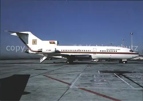 Flugzeuge Zivil Burkina Faso Boeing B 727 100 XT BBE Kat. Flug