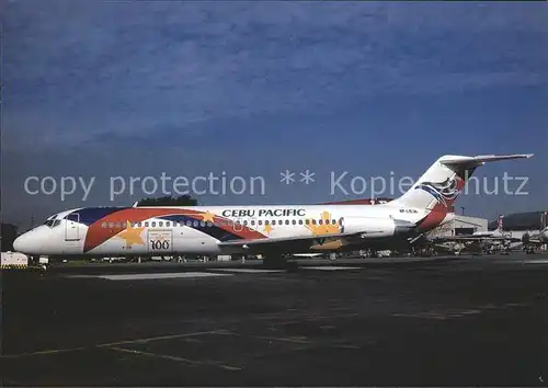 Flugzeuge Zivil Cebu Pacific Air dc 9 32 RP C1536 c n 47353  Kat. Flug