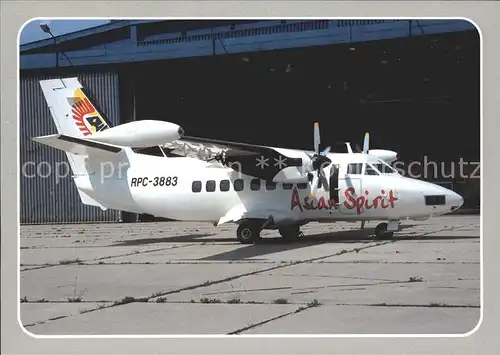 Flugzeuge Zivil Asian Spirit LET L 410 UVP E RP C3883  Kat. Flug