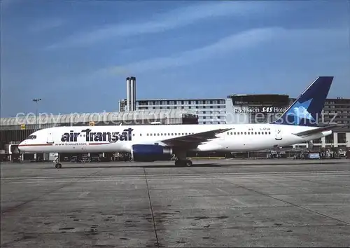 Flugzeuge Zivil Air Transat Boeing 757 28A C GTSN cn 24543 Kat. Flug