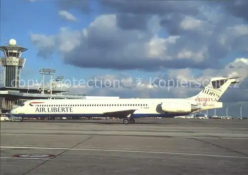 Flugzeuge Zivil Air Liberte MD 83 F.GHEB c n 49822 1539  Kat. Flug