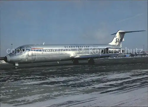 Flugzeuge Zivil SAS DC 9 41  Kat. Flug