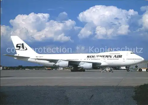 Flugzeuge Zivil Southern Air B 747 230F D ABYY c n 22671 Kat. Flug