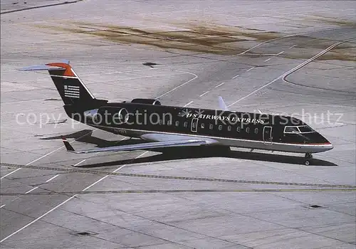 Flugzeuge Zivil US Airways Express Canadair Regional Jet  Kat. Flug