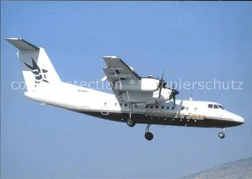 Flugzeuge Zivil Hellenic Star Dash 7 102 SX BNA c n 090 Kat. Flug