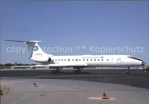 Flugzeuge Zivil Tatarstan TU 134A RA 65973 c n 3352003 Kat. Flug