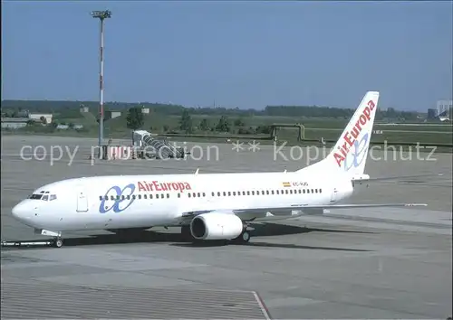 Flugzeuge Zivil Air Europa B 737 85P EC HJQ c n 28387 Kat. Flug