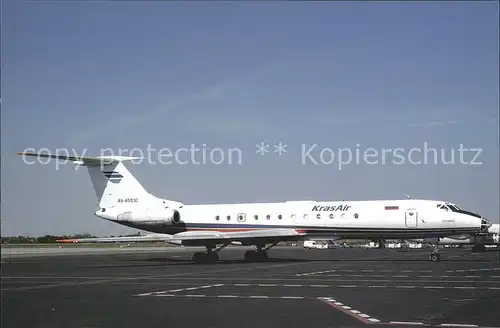 Flugzeuge Zivil Kras Air TU 134A 3 RA 65930 c n 66500 Kat. Flug