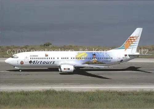 Flugzeuge Zivil Airtours B 737 46B OO ILJ c n 25262 Kat. Flug