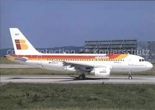 Flugzeuge Zivil Iberia A319 112 D AVYV c n 1247  Kat. Flug